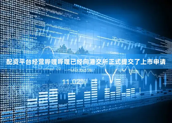配资平台经营哔哩哔哩已经向港交所正式提交了上市申请